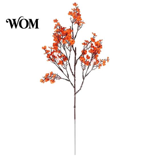 Decorative Flowers for Fall Season Artificial Indoor Outdoor Decor, Weatherproof Autumn Floral And Silk Arrangements with Flexible Stems Home