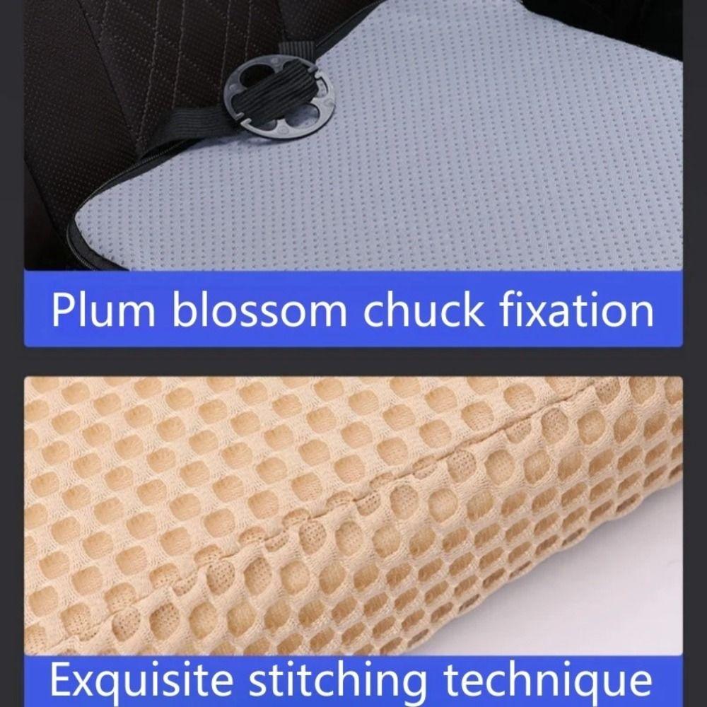 Honeycomb Memory Cotton Car Seat Booster Cushion Breathable Seat Cushion  Automotive Supplies
