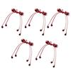 Ornamental Textile Cordwork for Traditional Dressmaking, Chinese Style Fabric Trim with Long Drape Detail for Apparel Use