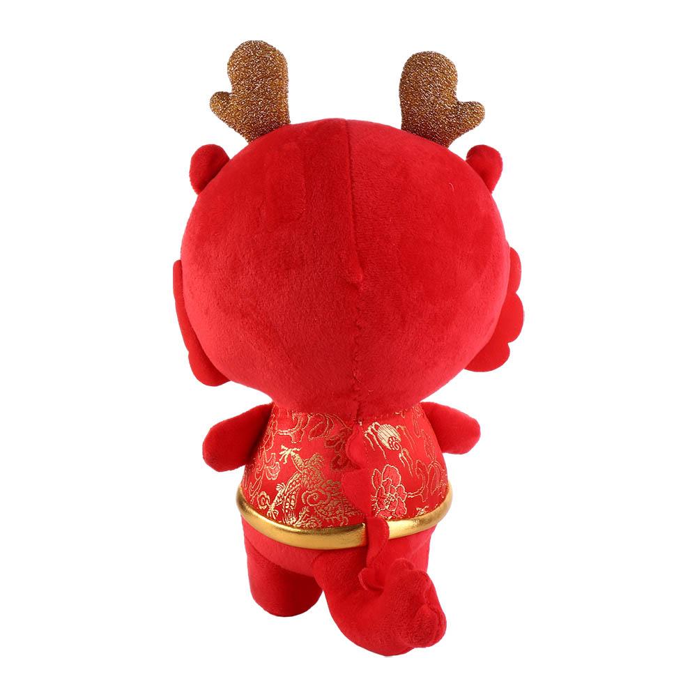 Stuffed Tang Suit Dragon Year Mascot Toy Tang Suit Lucky Dragon Doll Plushies  Girls Toys