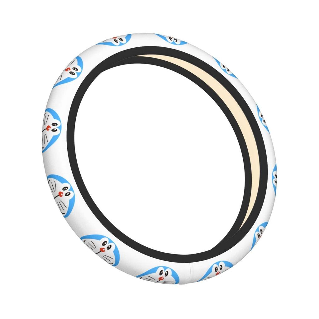 Doraemon Steering Wheel Cover for Cars, Stylish, Anti-Slip, Stain Prevention, Comfortable Touch, Accessories, Interior