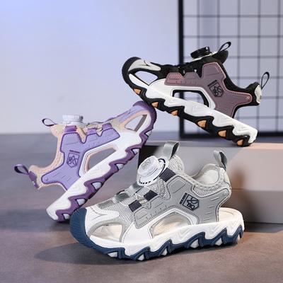 Jungen 2025 Sommer neue wasserdichte und leichte Mittel- und ältere Kinder drehmund Outdoor-Sportsandalen Spot-Sandalen