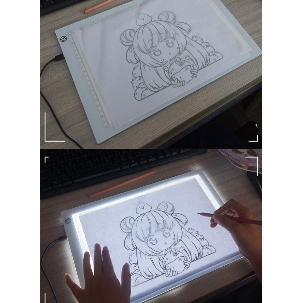 Tracing Light Box Drawing Copy Pad A4/A5 LED Drawing Tablet LED Trace Light Pad  Animation Painting