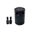Baffled Oil Catch Can Tank 2-Port Universal 3/8" Npt Inlet Outlet