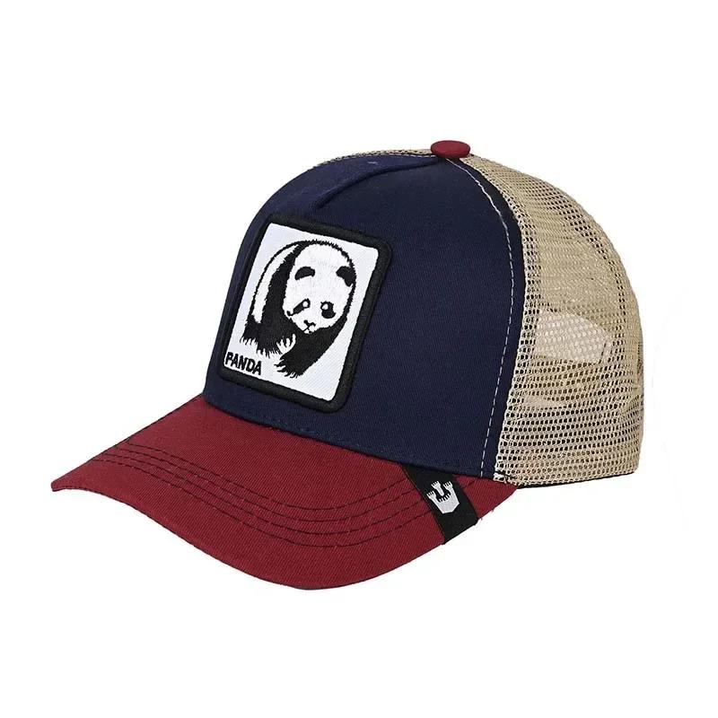Șepci de baseball Bărbați, femei, șapcă snapback hip hop, cu animale de modă, broderie de vară, șapci de camioner din plasă respirabilă, îmbrăcăminte de stradă, os