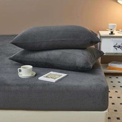 1 Stück Flanell-Bettlaken mit Gummizug Unifarben Warm Spannbettlaken für den Winter