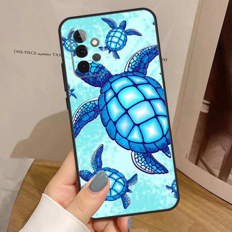 Meeresschildkröten Hülle Für Samsung Galaxy A55 A35 A15 A54 A34 A14 A33 A53 A13 A23 A17 A06 A16 A56 A36 A32 A52 Samsung A32 5G