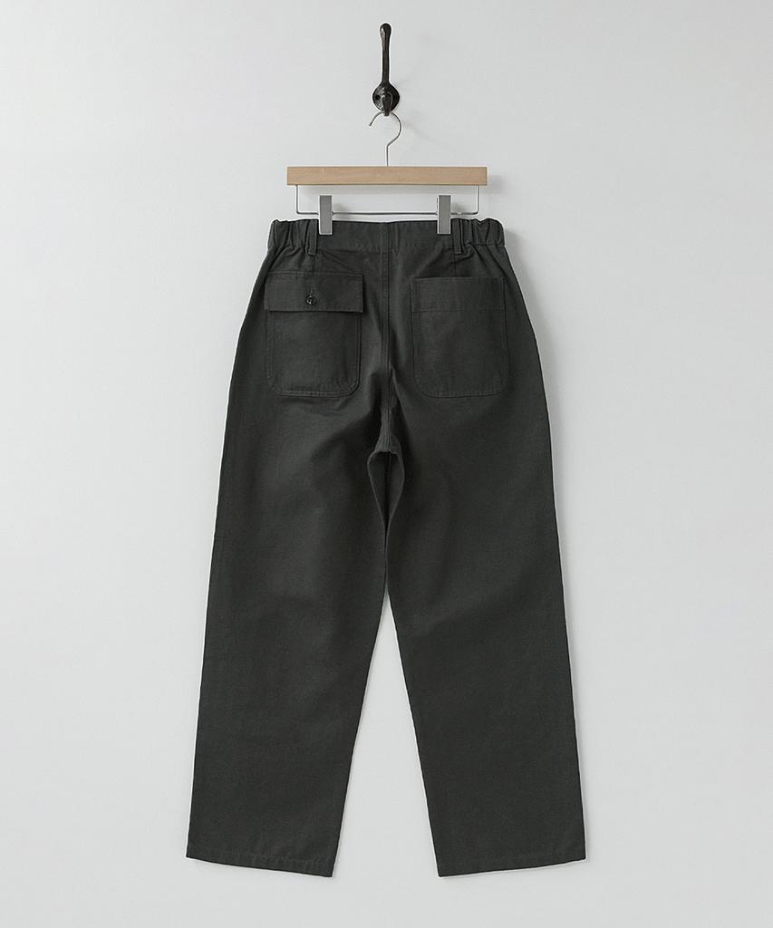 Leopeusaideu Elastic Fatigue Pants Charcoal
