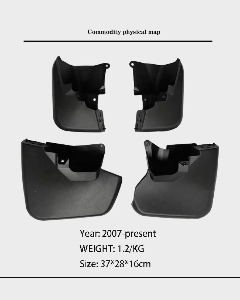 Mudguard Land Cruiser FJ 2007 2008 2009 2010 2011 2012 2013 2014 2015 2016