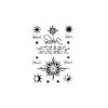 Flower Arm Tattoo Sticker Large Flower Red Rose Body English Arm Chest Cover Waterproof Simulation Tattoo Sticker