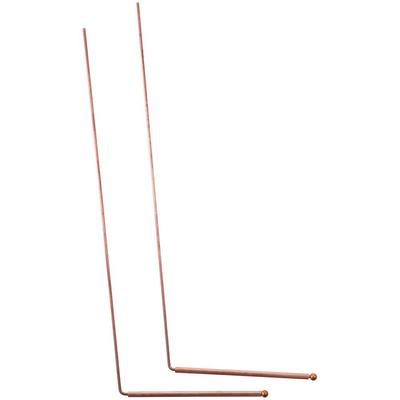 2 STÜCKE Wünschelruten aus reinem Kupfer, 99,9 % Kupfer, Geisterjäger, vergrabene Gegenstände, Wünschelruten, Geisterjagd
