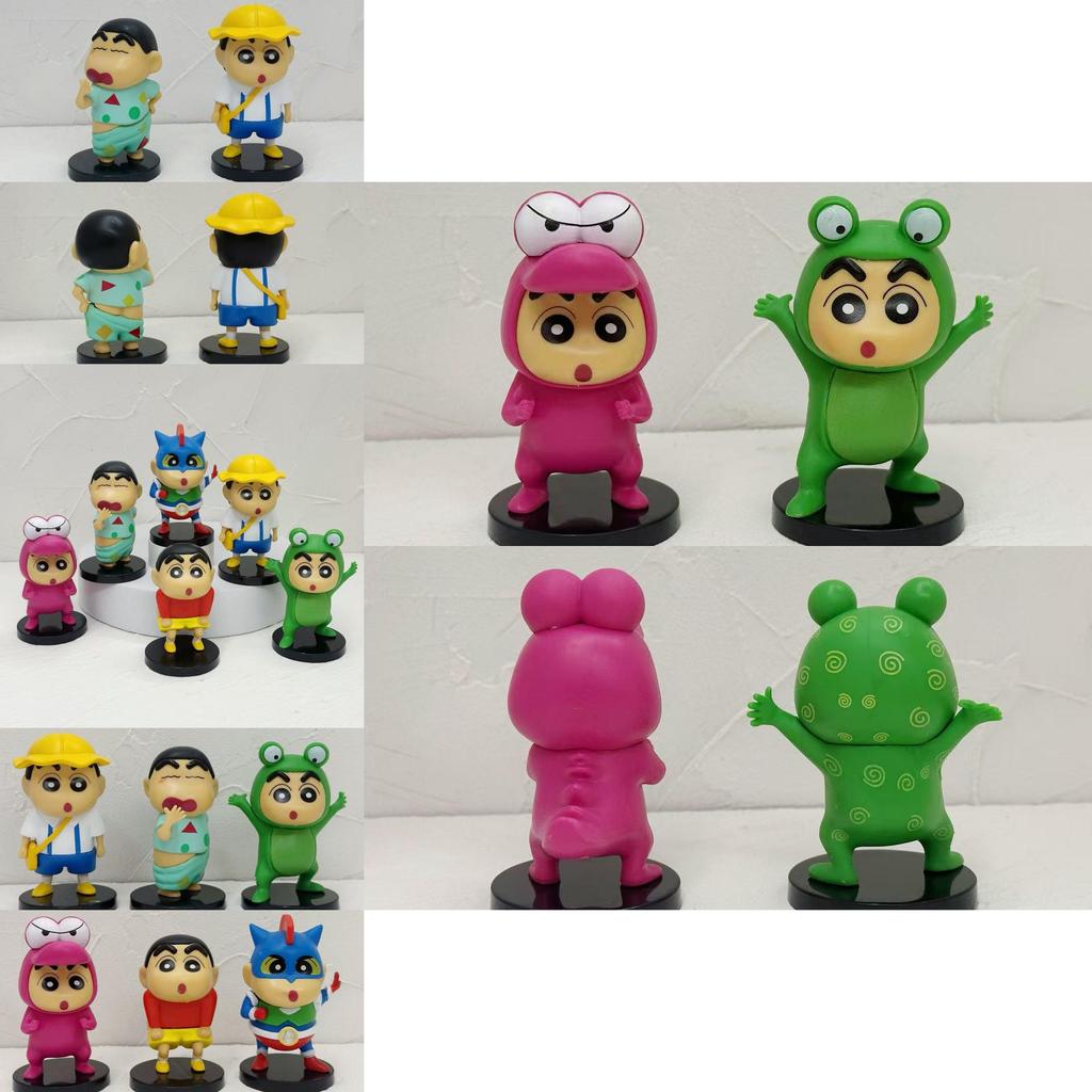 Crayon Shinchan Newstyle Deformation Series Pvc Desk Toy With Collectible Figures For Home Decor
