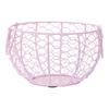 Metal Wire Egg Basket for Collecting Fresh Eggs Sturdy Versatile Egg Holder for Dining Table Kitchen Countertop Farmhouse