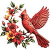Bloom Hummingbird Metal Wall Art with Flower Garden Sign,Iron Sculpture Indoor Outdoor Wall Decor,  for Patio,Garden and Fence Art Decor