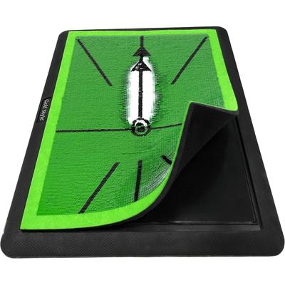 GolfStyle Golf Mat Golf Practice Mat Customizable Portable Rubber Mat Heavy Base Does Not Move Swinging Check Trajectory Driver Iron Swing Practice 34