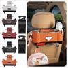 Seatback Car Drink Backseat Large Capacity Tissue PU Easy Car Storage Car Accessories Pocket, Holder, Storage, Box, Leather, Waterproof,