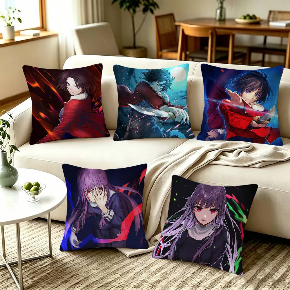 Kara no Kyoukai The Garden of Sinners Ryougi Shiki Home Sofa Cushion Covers and Aecorative Custom Pillow Covers