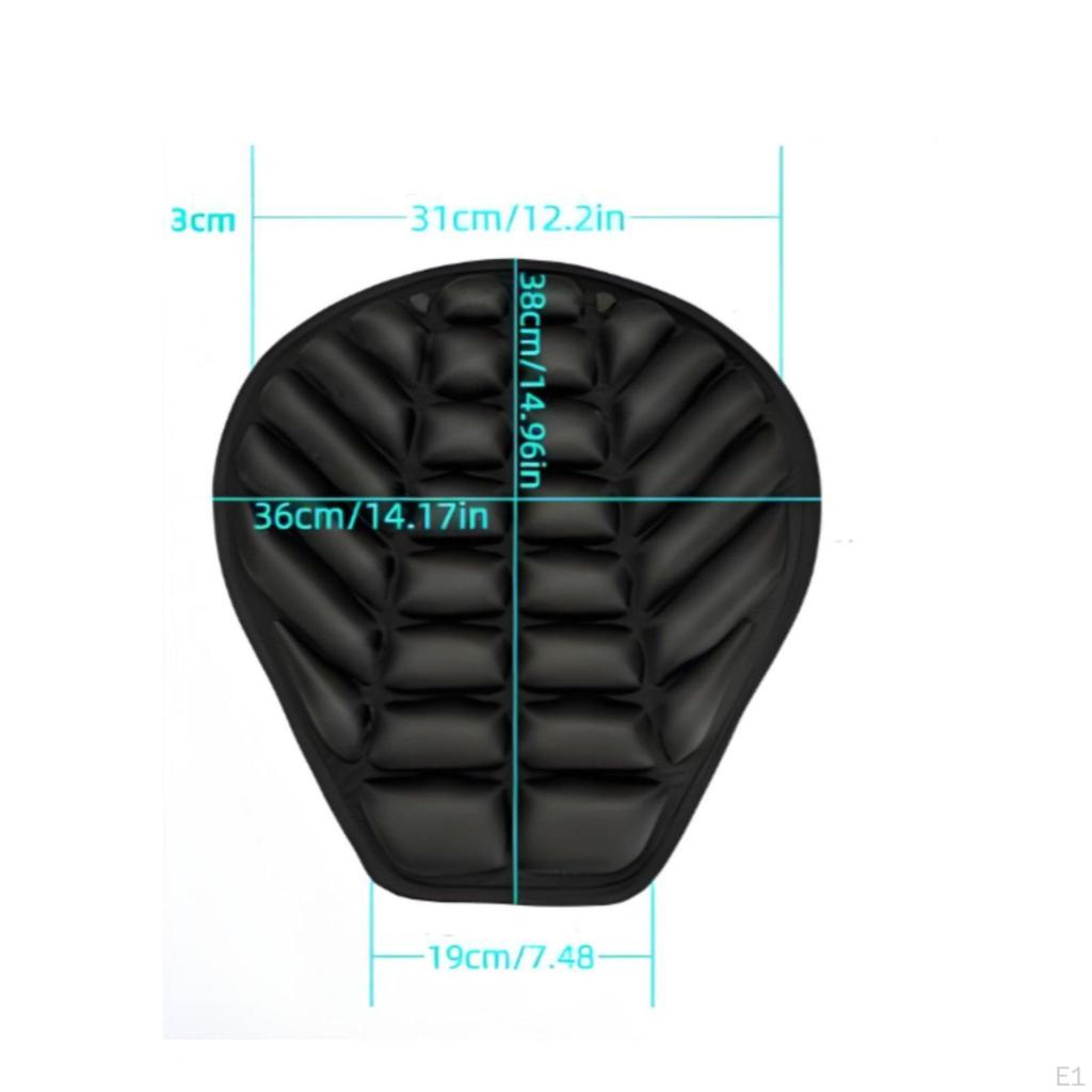 Motorcycle Seat Cushion Heat Insulating Cover Waterproof Shock Absorbing Saddle Pad for