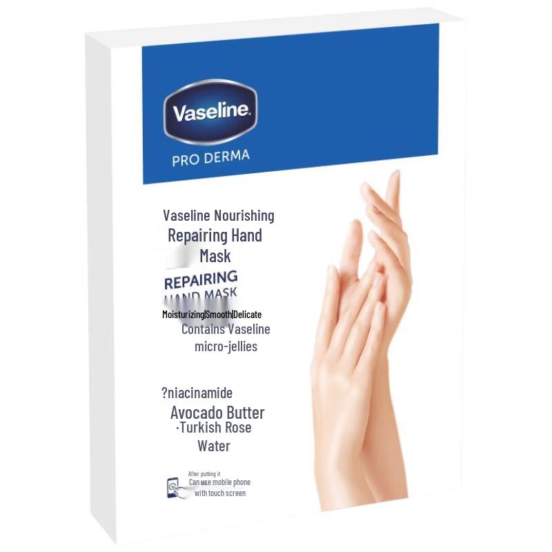 Vaseline Nicotinamide Repairing Hand Mask (3-Pack)