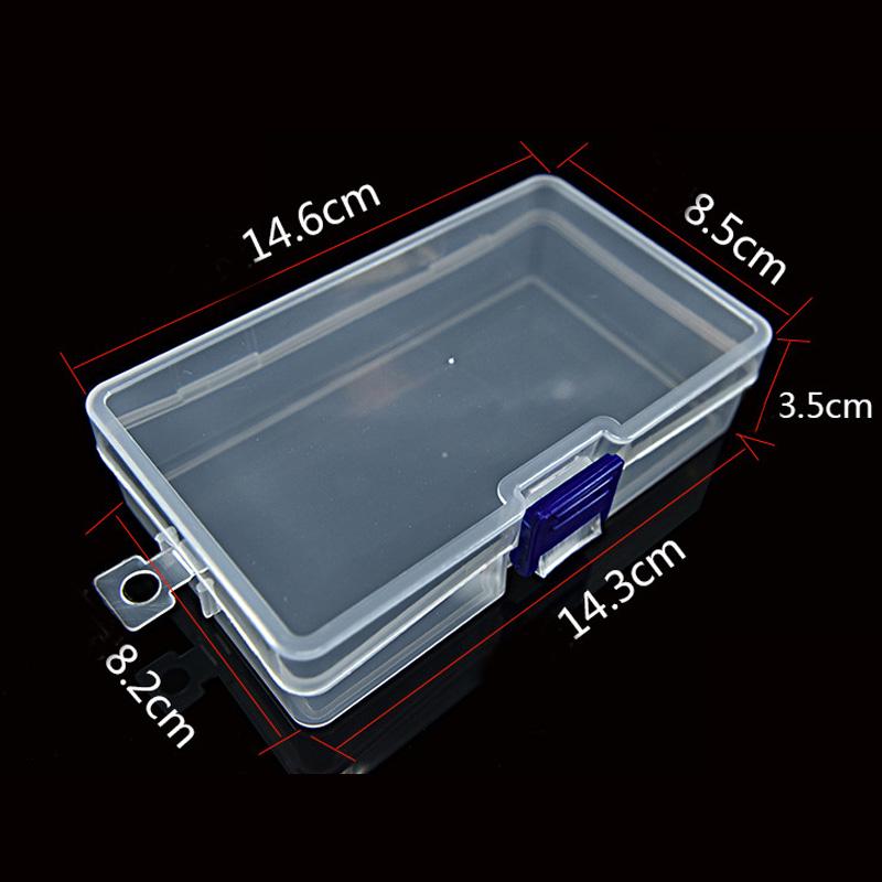Buy Clear Plastic Storage Box Playing Card Case Business Card Rectangle