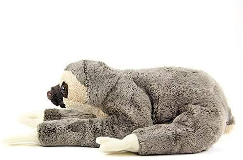 COLORATA Sloth Plush Toy Down Realistic Animal Toy Doll Gift Present Birthday Christmas Christmas Present Two-toed (Lying Series/Soft Touch)