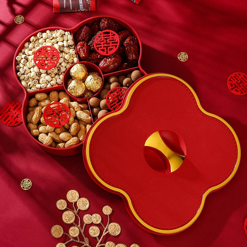 Elegant Ornament Set: Noble Child Birth & Wedding Decor - Fruit & Candy Dish