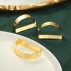 D-Shaped Creative Metal Napkin Holder for Hotel and Restaurant Dining