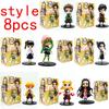 Model Creative Hot Sale Demon Slayer Tanjiro Kamado Anime Cartoon Figure  Personalized Statue Ornament Box Gift
