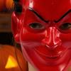 Classic Halloween Devil Prop Movie Theme Mask, Cosplay Masquerade Party Prop, Horror Mask Character Costume Accessory for Adults, Trick or Treat