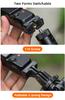 Sunnylife Foldable Quick Release Adapter Mount For DJI Pocket 3 Extension Bracket with 1/4" Screw Hole Selfie Stick Tripod Adapt
