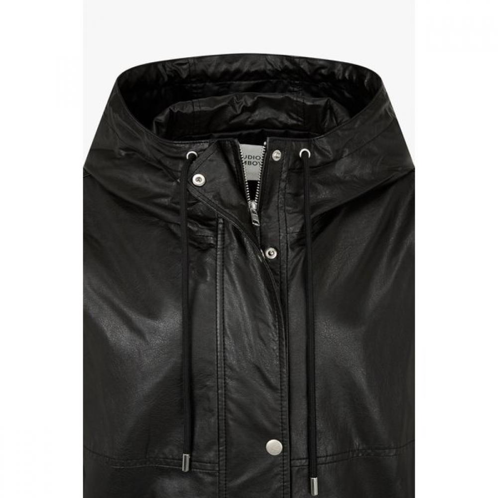 Studio Tomboy Synthetic Leather Marble Jacket 9176161972 