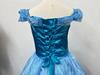 Halloween Cinderella Cosplay Dress: Princess Fairy Tale Costume Set
