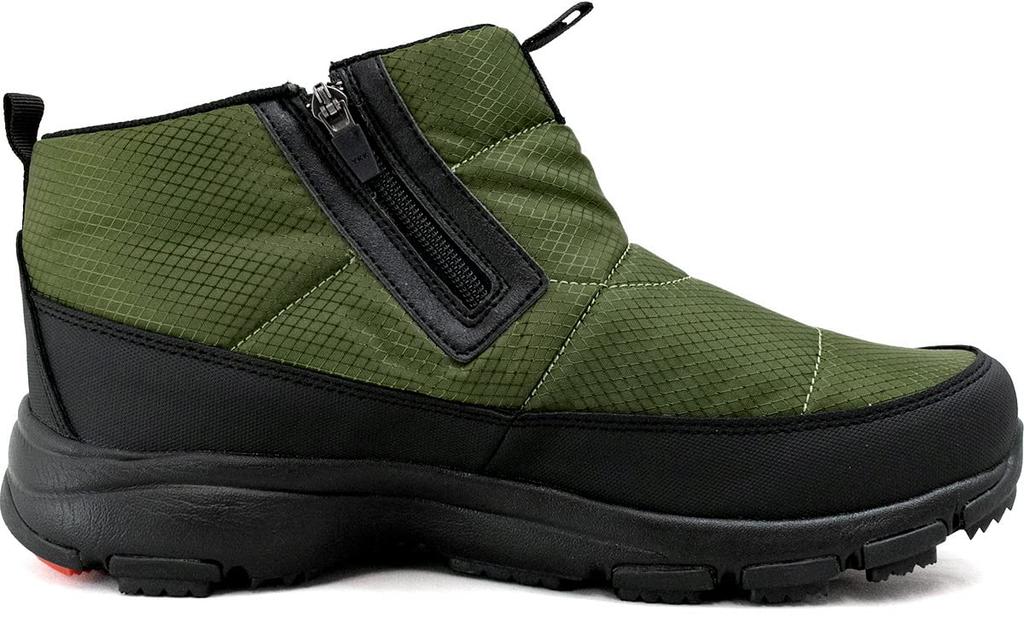 EDWIN Edm5700 Daunen Winter Schnee Kurz und Größe Grüne Sneaker, Stiefel, Stiefel, Stiefel, Länge, Wasserdicht, Rutschfest, Leichtgewicht, Herren Damen, 28.0cm,