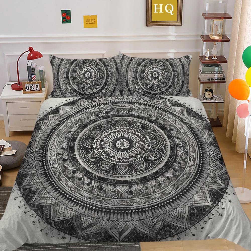 

3D дурман с принтом, чехол для постельного белья, модный дизайн, домашняя одежда, комплект постельного белья для женщин и мужчин, King, полноразмерный декор для спальни EU Single 135x200cm