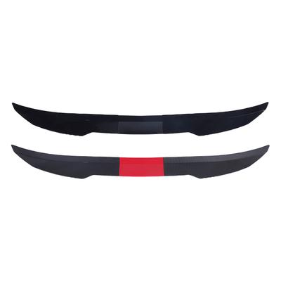Car Rear Tail Trunk Spoiler 117-128cm Adjustable ABS Strong Adhesion Car Rear Trunk Spoiler Wing for Maintenance
