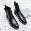 Fashion Luxury Genuine Leather Designer 37~46 Couple Business Formal Ankle Boots for Men Fashion Casual Man Shoes Footwear