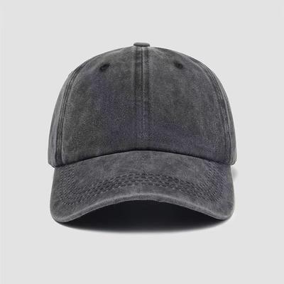 Einfarbige minimalistische Baseballkappe für Damen und Herren, verstellbarer Kopfumfang, Reiseausrüstung