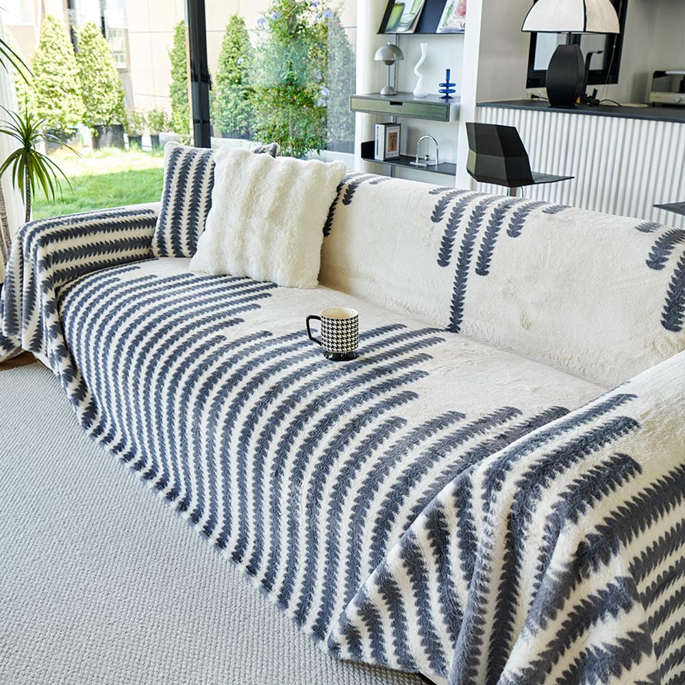 

Полотенце для дивана из искусственного меха, чехол для дивана из искусственного меха, одеяло, чехол для дивана, универсальный для гостиной, теплый 180x180cm