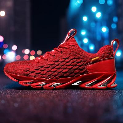 2025 nouvelles chaussures pour hommes à lame chaussures de printemps en maille respirante chaussures de sport pour hommes chaussures à hauteur intérieure croissante baskets tendance pour hommes chaussures de course