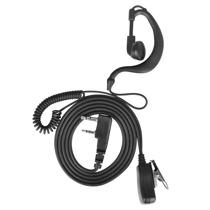 

Universal K-Head Single-Hole Ear-Hook Walkie-Talkie Headset Other