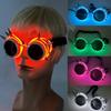 New Cool Cyberpunk Style Glasses Glowing Party Decor Luminous LED Sunglasses Lighting Up Bar Rave Music Dancing Party