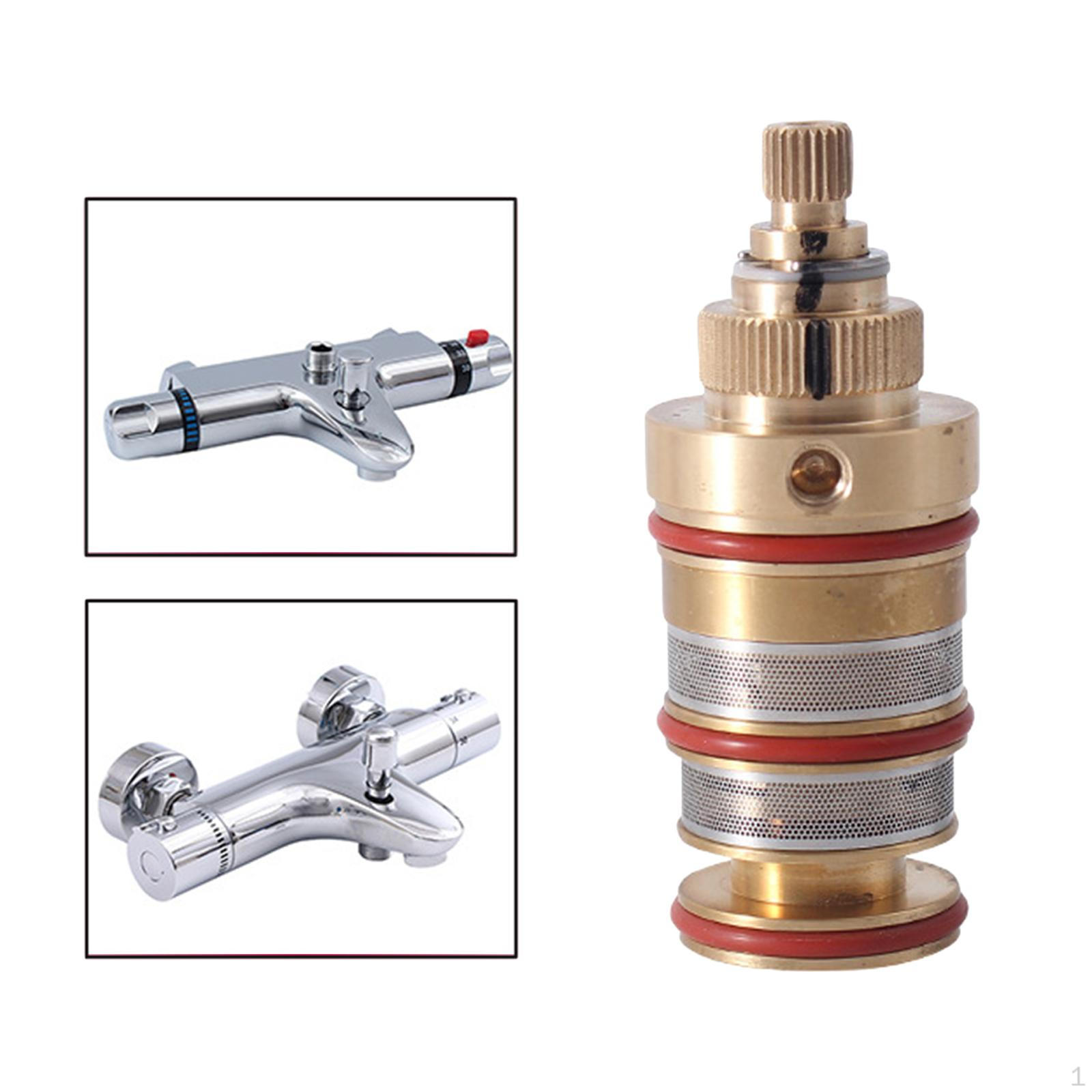 Латунный термостатический картриджный клапан, основной клапан H4