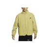 Nike Loose Letter Print Stand Collar Long Sleeve Jacket Men Jacket Light-Gold FB8387-720