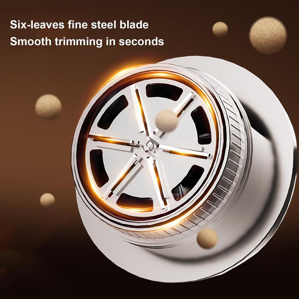Hairball Trimmer-Digital Display Screen Convenient Home Shaver 2-in-1 Rechargeable Hair Remover