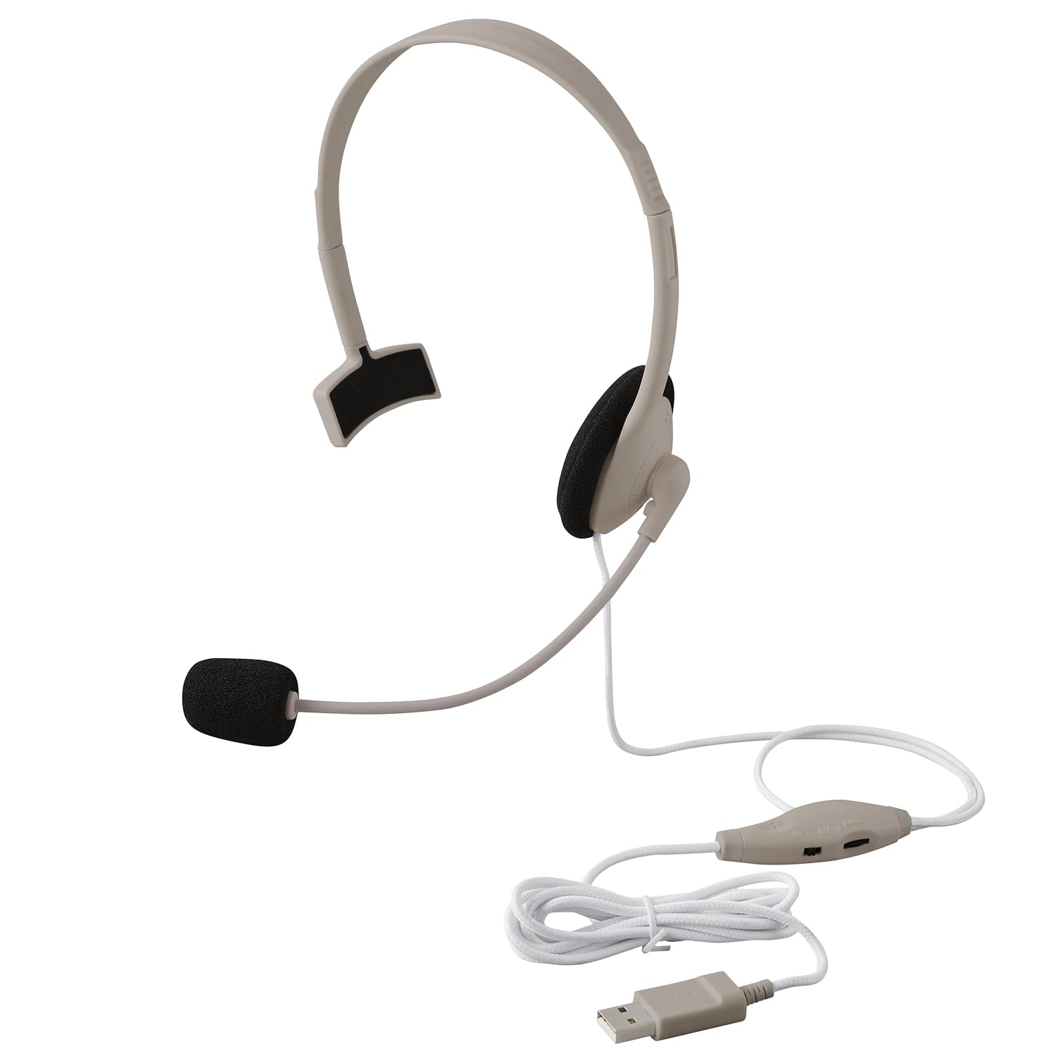 

PLUS Наушники Jibuniro Single Mimi Comfortable Headset Серые TW-HS002 428-811