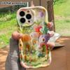 Phone Case: 2D Flat, Suitable for iPhone 18, 17, 16, 15, 14, 13, 12Pro Protective Case, Bunny Paradise, Perfect Christmas and Halloween Holiday Gift