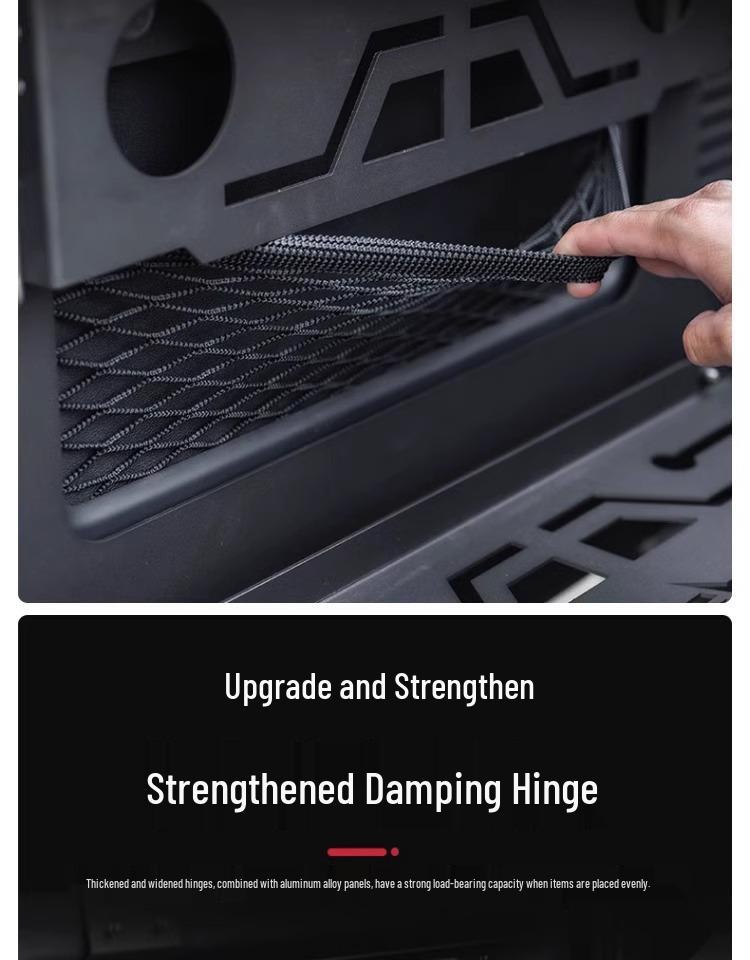 BYD Leopard 5 Tailgate Aluminum Folding Storage Rack