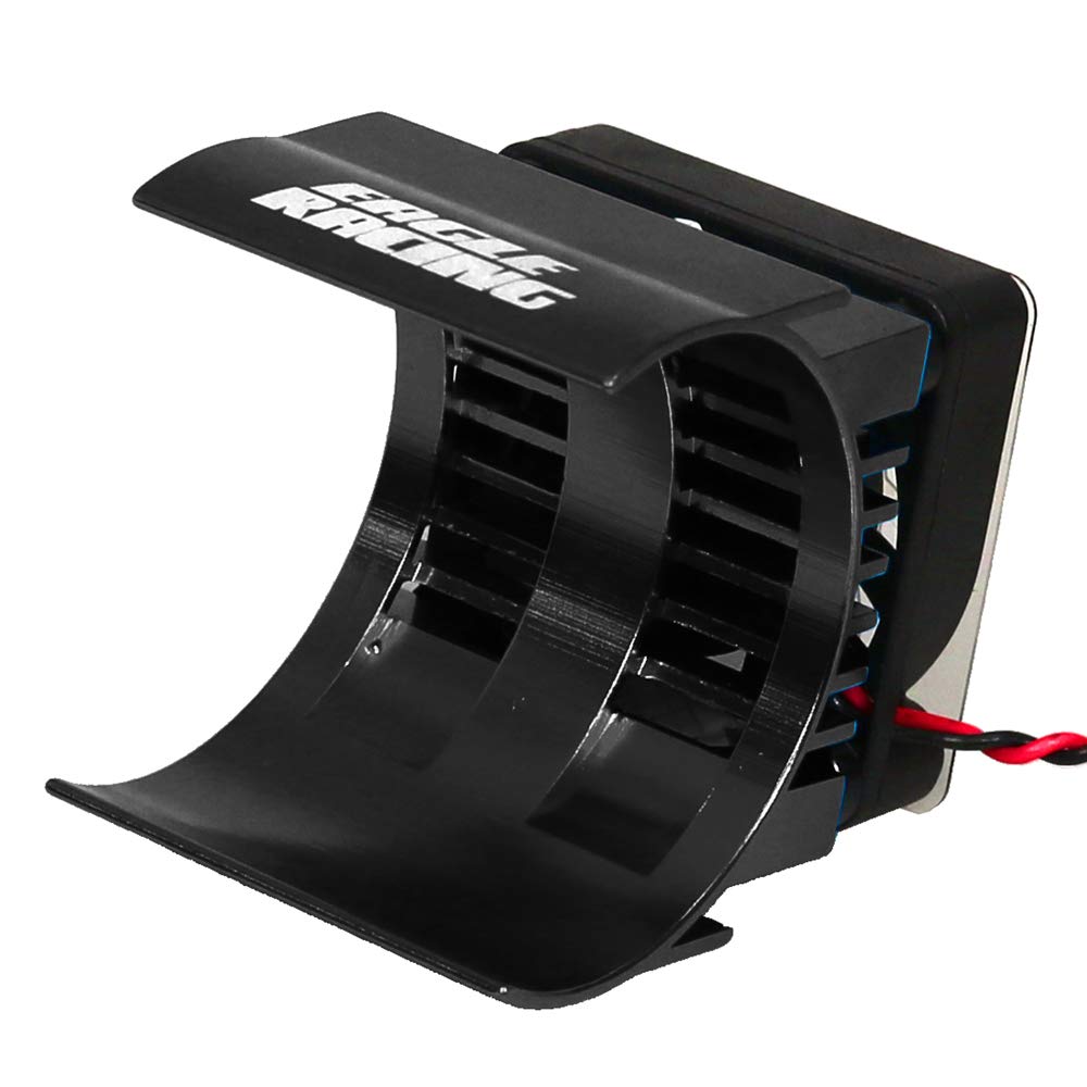 SP Motor Radiator 7.2V with Cooling Fan, Black, 2479-BK