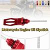 CNC Precision Motorcycle Engine Oil Dipstick Motorcycle Modification Accessories  Motorcycle Part