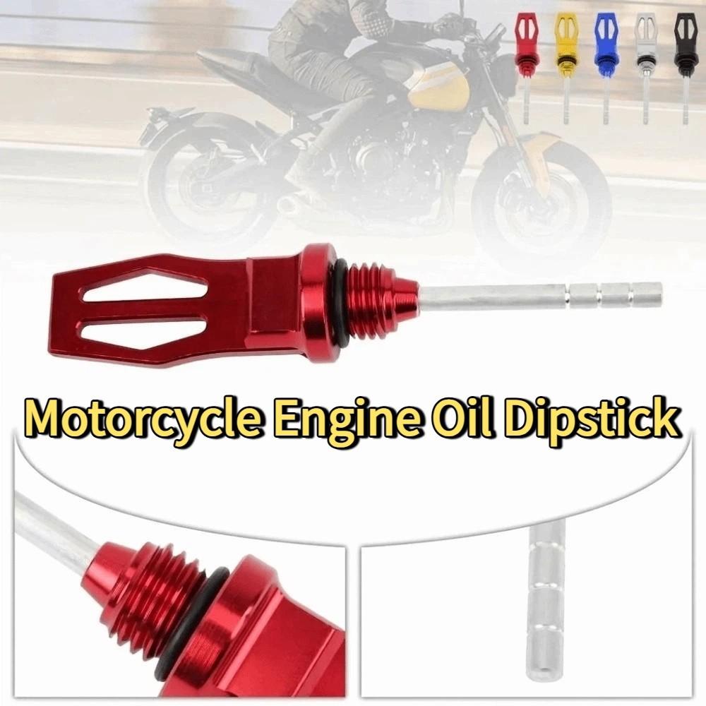 CNC Precision Motorcycle Engine Oil Dipstick Motorcycle Modification Accessories  Motorcycle Part
